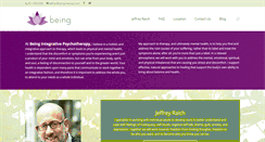 Desktop Screenshot of being-therapy.com